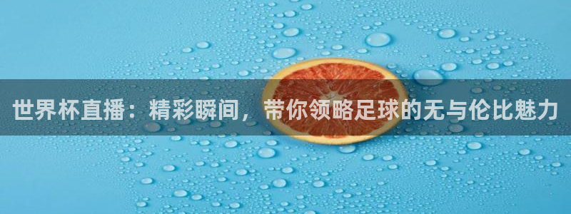 世界杯足球比赛：世界杯直播：精彩瞬间，带你领略足球的无与伦比魅力