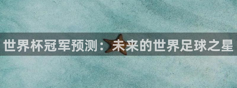 2026世界杯：世界杯冠军预测：未来的世界足球之星